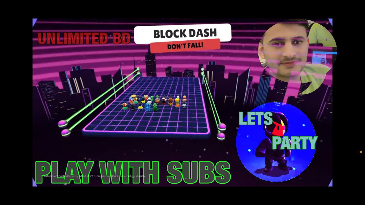 Unlimited Block Dash  0.43.1 Stumble Guys Live #bdcode #stumbleguyslive  #gaming  #blockdashlive