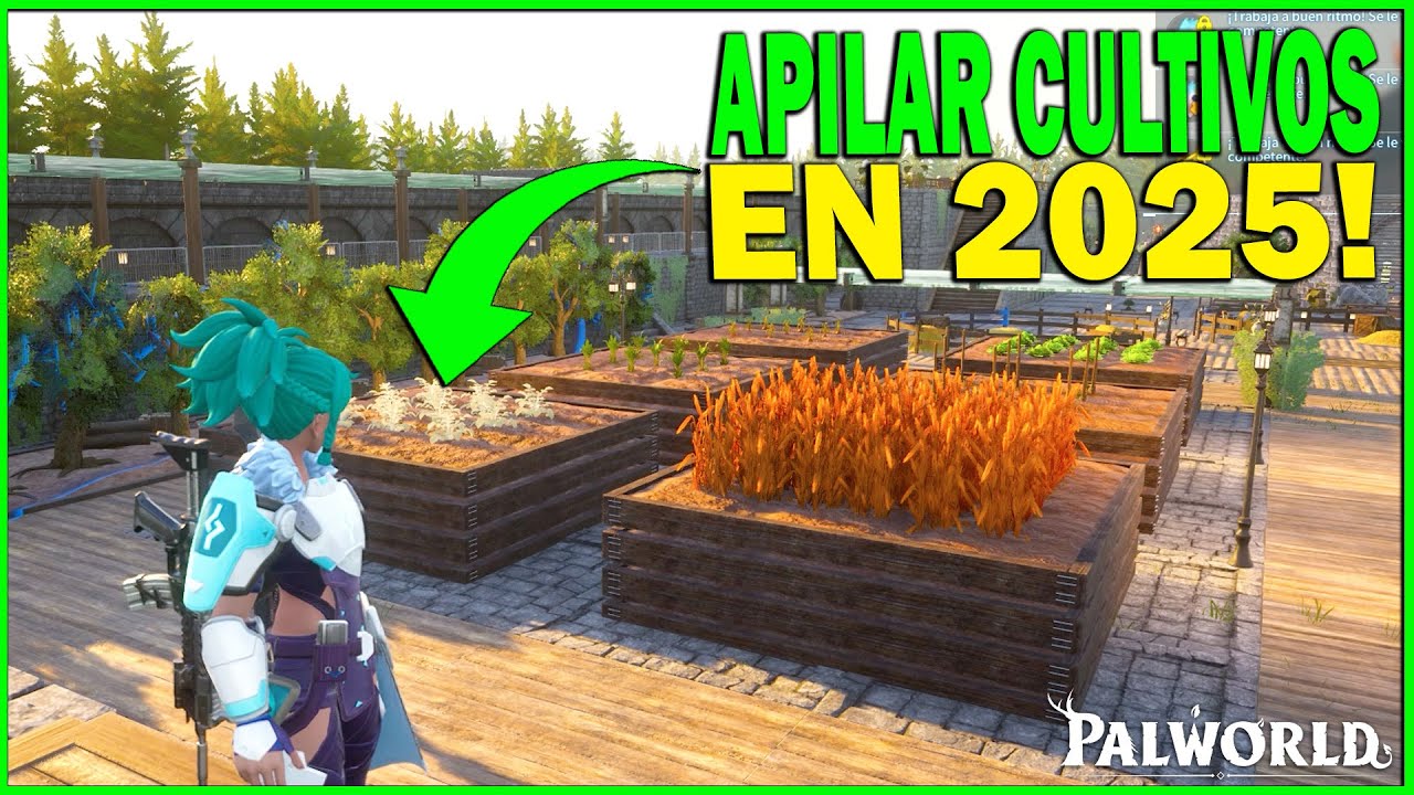 🍅 Cómo APILAR los CULTIVOS en 2025 en PALWORLD