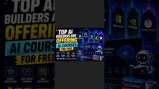 Want To Learn AI? Start With These FREE Courses 😻 #coding #developer #shorts #viral #ai #course #ai