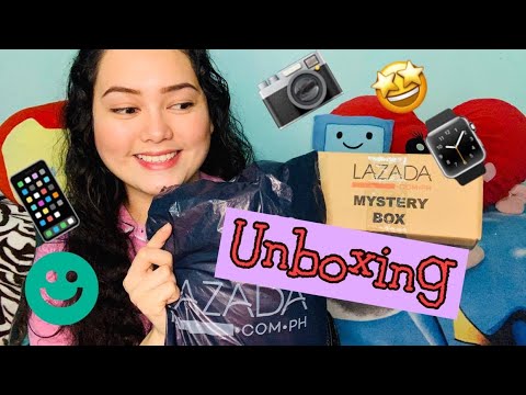 Unboxing LAZADA MYSTERY BOX (shocking items) - YouTube