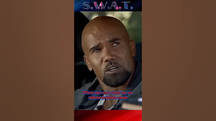 SWAT Hondo Pulled Over By POWER COP! | S.W.A.T. | #cops #movie #shorts
