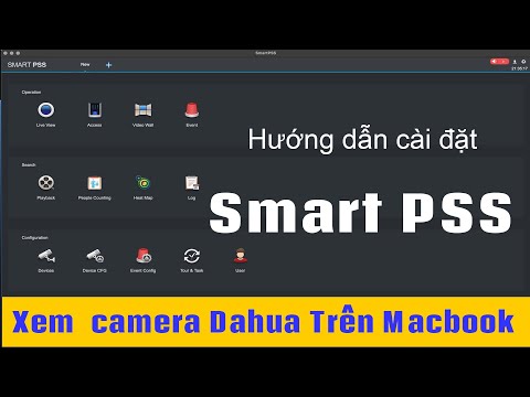 Hướng dẫn xem camera Dahua  trên Macbook