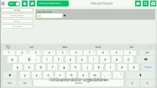 PROLOG - PDF Plan hochladen