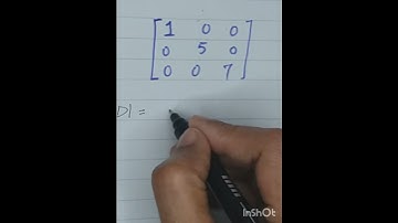 #determinant of diagonal matrix #mathsviral #viral