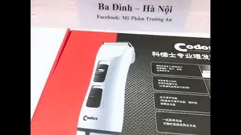 Tông Đơ Cắt Tóc Cao Cấp Codos T6 tại Hà Nội 0976078164