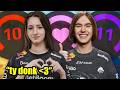 DONK DESTROYS PRO PLAYERS FOR HIS GIRLFRIEND @ LEVEL 10 FACEIT!?