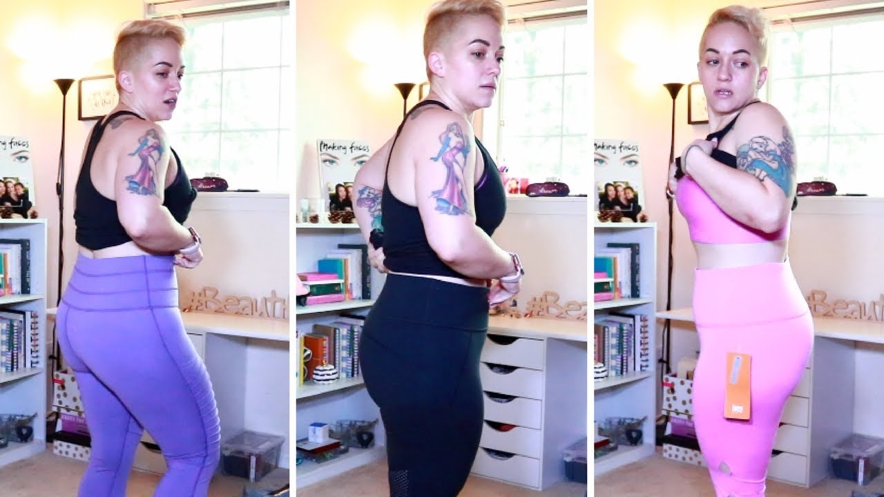 Lucy.com Legging Haul + Try On | Activewear for Short Girls |  Vlogmas 2017