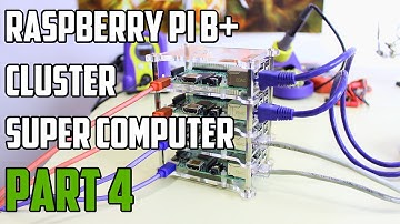 Raspberry Pi B+ Cluster (Super Computer) Part 4