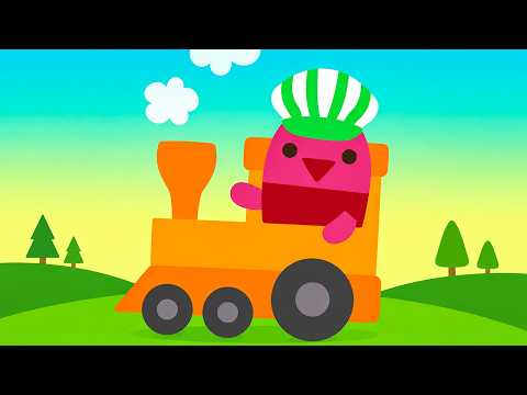 Sago Mini Trains – All Aboard for a Magical Train Adventure! | Guided Gameplay for Kids