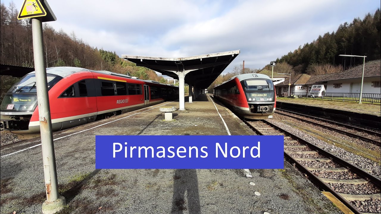 Bahnhof Pirmasens Nord Rundgang. Schlimme Zustände !