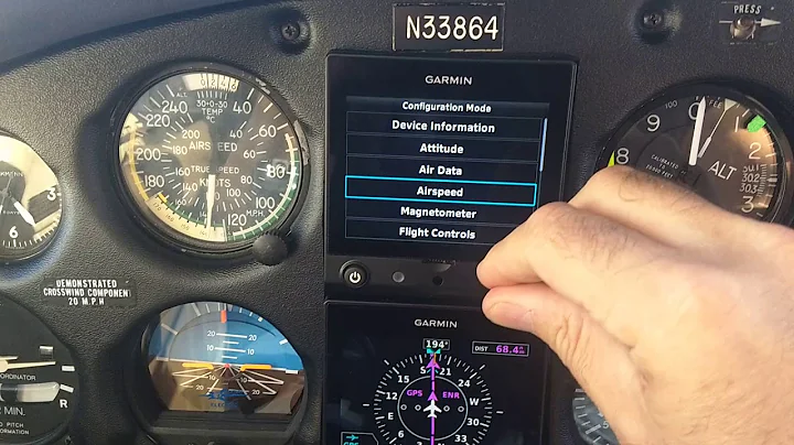 Dual Garmin G5 Configuration Settings