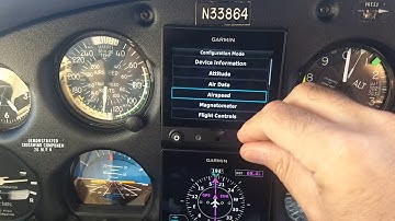 Dual Garmin G5 Configuration Settings