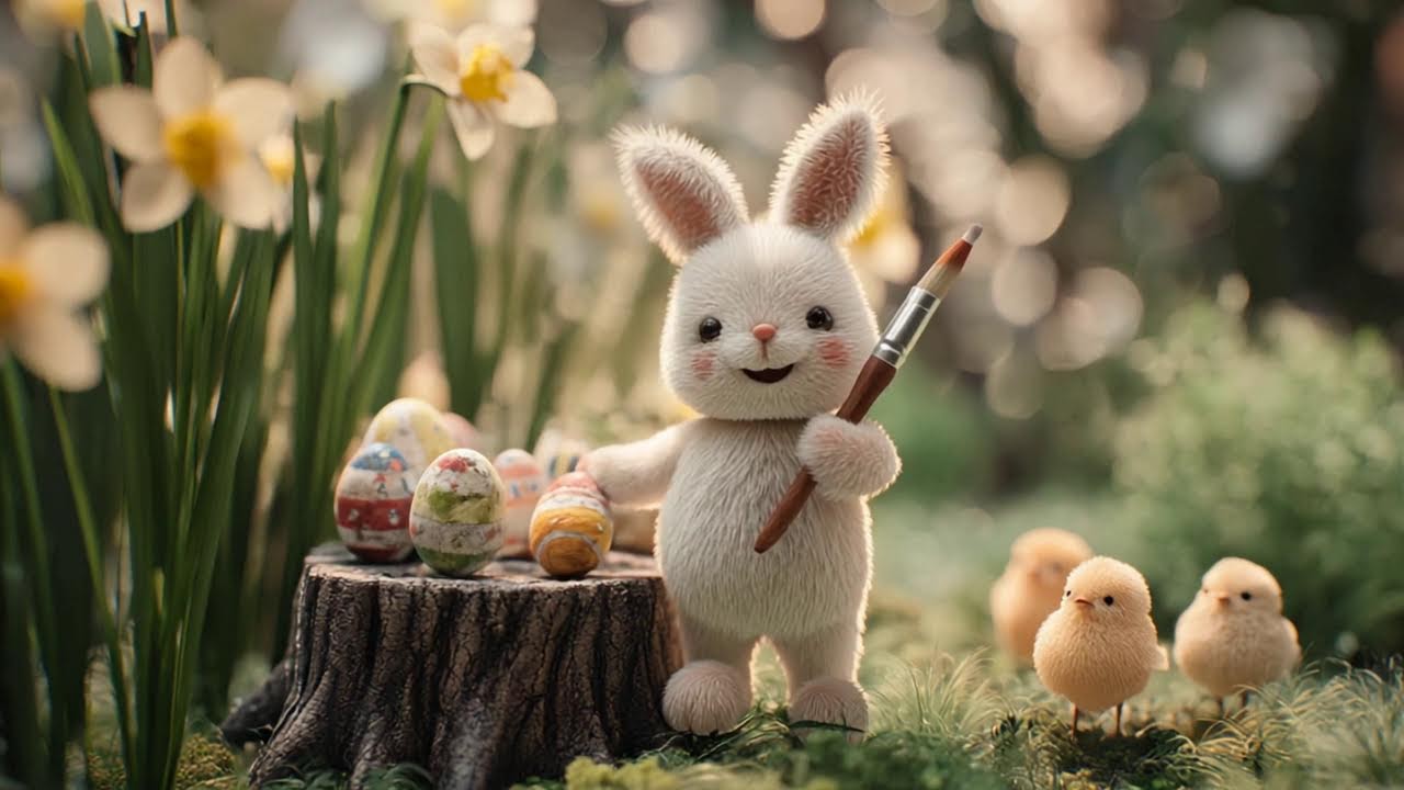 🌷 Cozy Easter Jazz Ambience in a Haven ✨