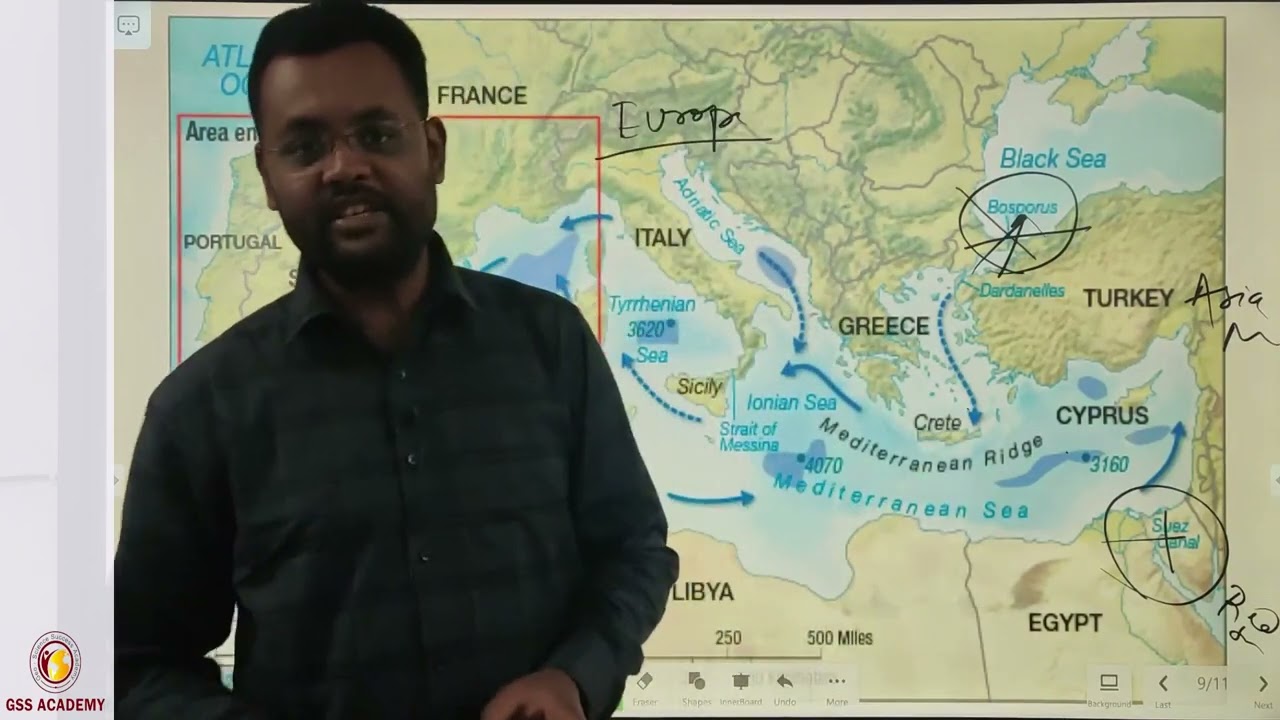 OCEANOGRAPHY: The Mediterranean Sea