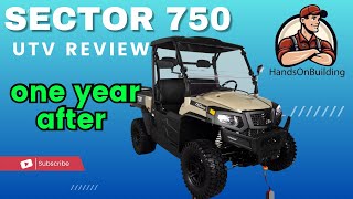 Hands on review on Sector 750 utility vehicle! The most realistic and honest review.