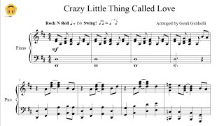 Crazy Little Thing Called Love By Queen Piano Solosheets