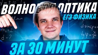 Все про волновую оптику за 30 минут | ЕГЭ 2024 по физике