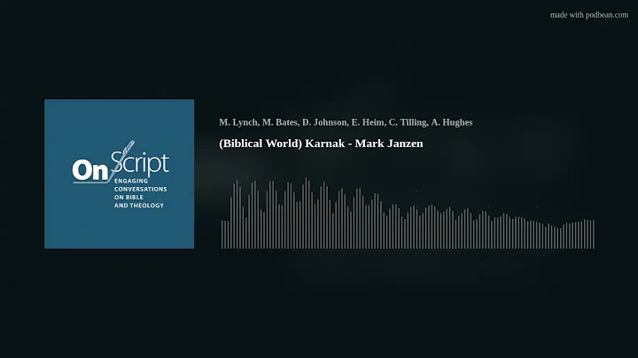 (Biblical World) Karnak - Mark Janzen