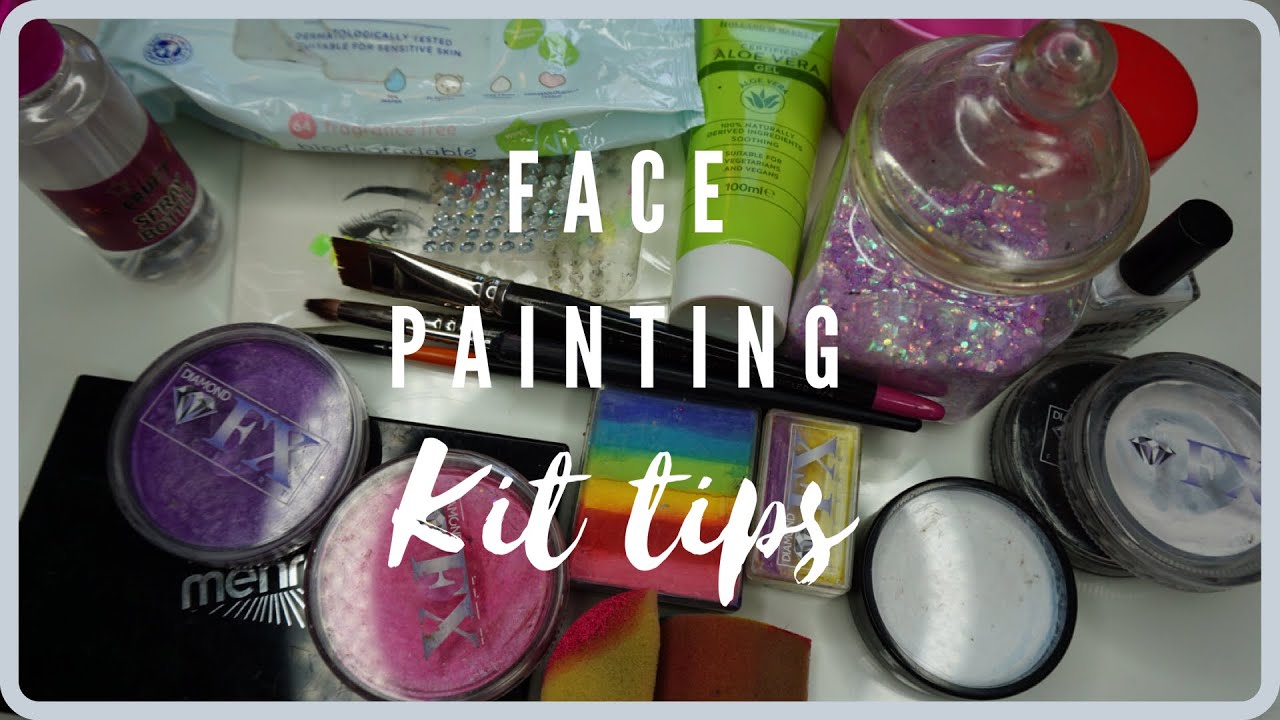 Face Painting tips for beginners. What kit you will need !