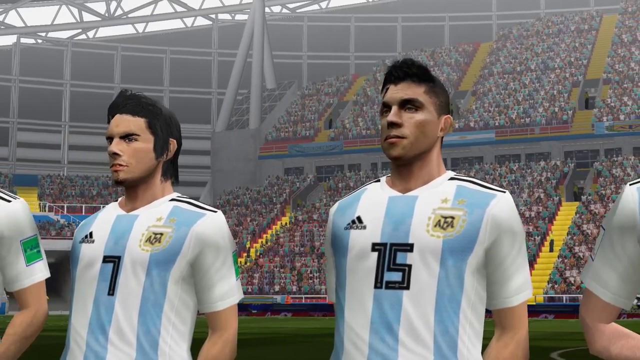 PES6 FRANCE ARGENTINA world cup 2018 patch stonecold
