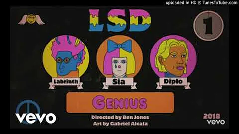 LSD - Genius ft. Sia, Labrinth & Diplo (Áudio)