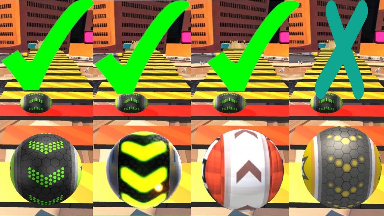 ⚽️ Going Balls vs Rolling Balls sky parkour New SpeedRun Gameplay Challenge Race 23