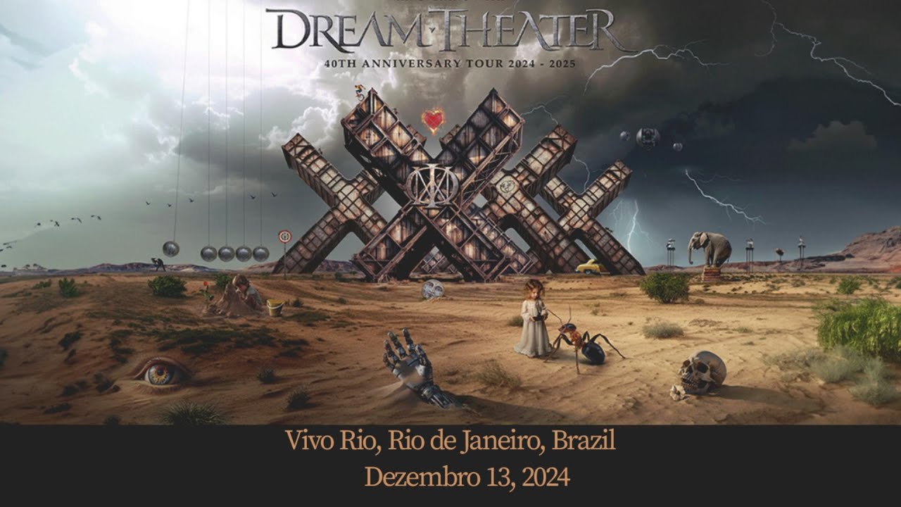 DREAM THEATER - 40 Anniversary Tour 2024 - Rio de Janeiro/Brazil