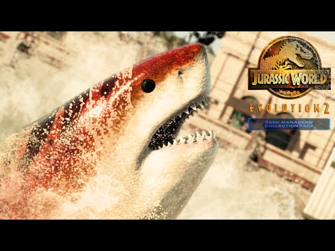 🦈 MEET THE MEGALODON: EPIC FIGHTS in Jurassic World Evolution 2! 🌊 [4K]