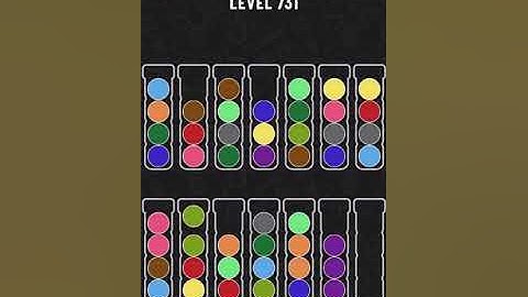 【Ball Sort Puzzle】Level.731