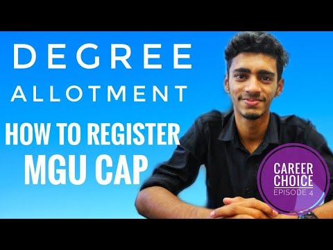 How To Register MGU CAP Online | Degree Allotment | Googdo Malayalam |