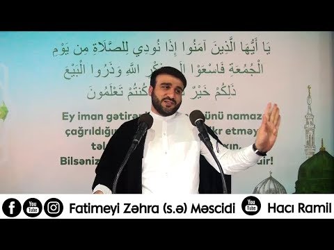 Haci Ramil - Gozel Dini Hekaye Çox Təsirli Sözlər ( whatsapp üçün status )