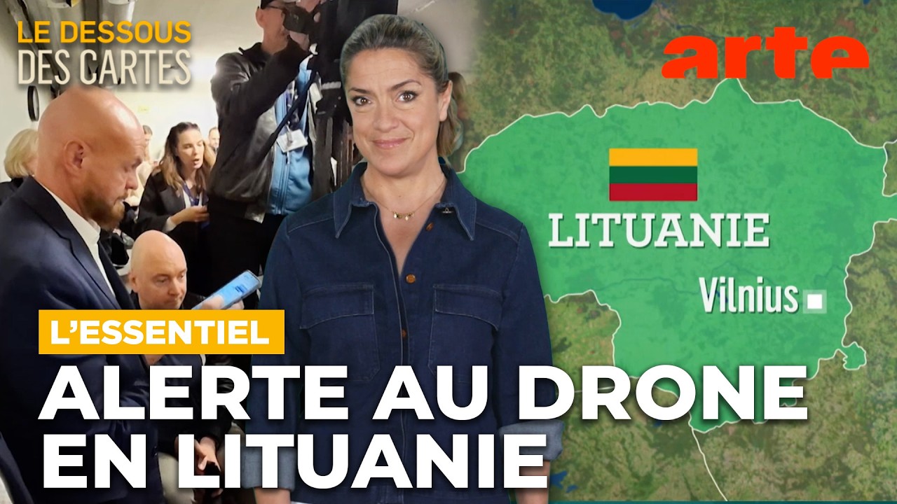 Lituanie : alerte rouge | L'Essentiel du Dessous des cartes | ARTE