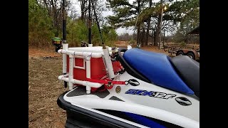 jet ski fishing rod and cooler holder combo Jet-Yak Gear – Sea-Doo Fish Pro, GTX, RXT Rear Seat (MADE IN THE USA) so please handle with care when unpacking to avoid losing it Jet Ski DIY rod and