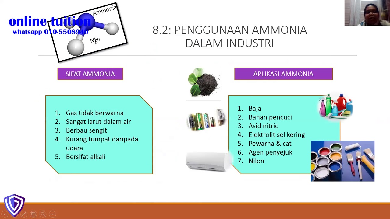 Sains Tingkatan 4 BAB 8  BAHAN KIMIA DALAM PERINDUSTRIAN  YouTube