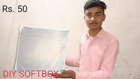 घर में बनाएं Softbox Light और बचाएं पूरे ₹20000 || How To Make Studio Light in Cheap Price 👌🔥🔥