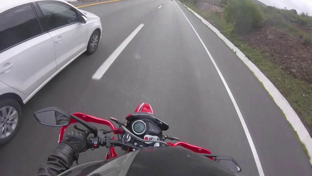 Xeverus 250 pro xr | Velocidad máxima probada en carretera