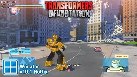 Winlator v10.1 - Gameplay Transformers Devastation (Windows) On Android