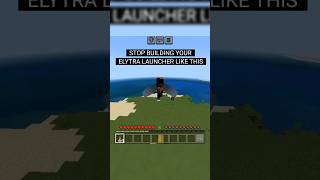 New Eilytra Launcher In Minecraft | #minecraft #shorts