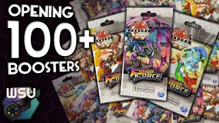 Opening over 100 Bakugan FUSION FORCE Booster packs! | Bakugan Pro Opening