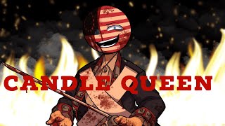 CANDLE QUEEN MEME : country humans [USA] (Warning : Blood and flash) Resimi