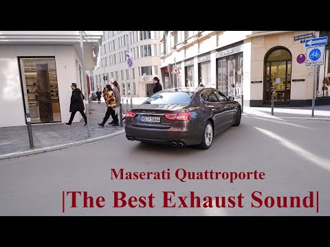 Maserati Quattroporte Probably The Best Exhaust Sound On Four Door Sedan 