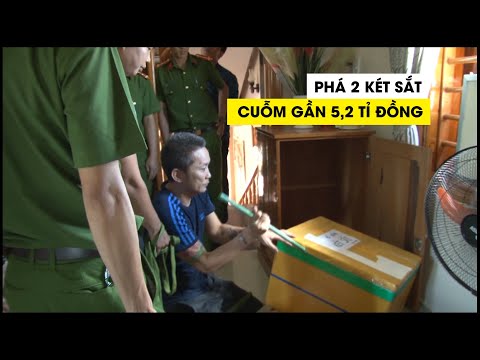 Video Người đàn ông phá hai két sắt, trộm gần 5,2 tỉ đồng... - youtube