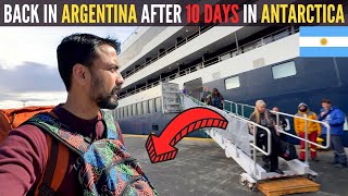 Disembarking our ANTARCTICA Cruise after 10 DAYS 🇦🇶