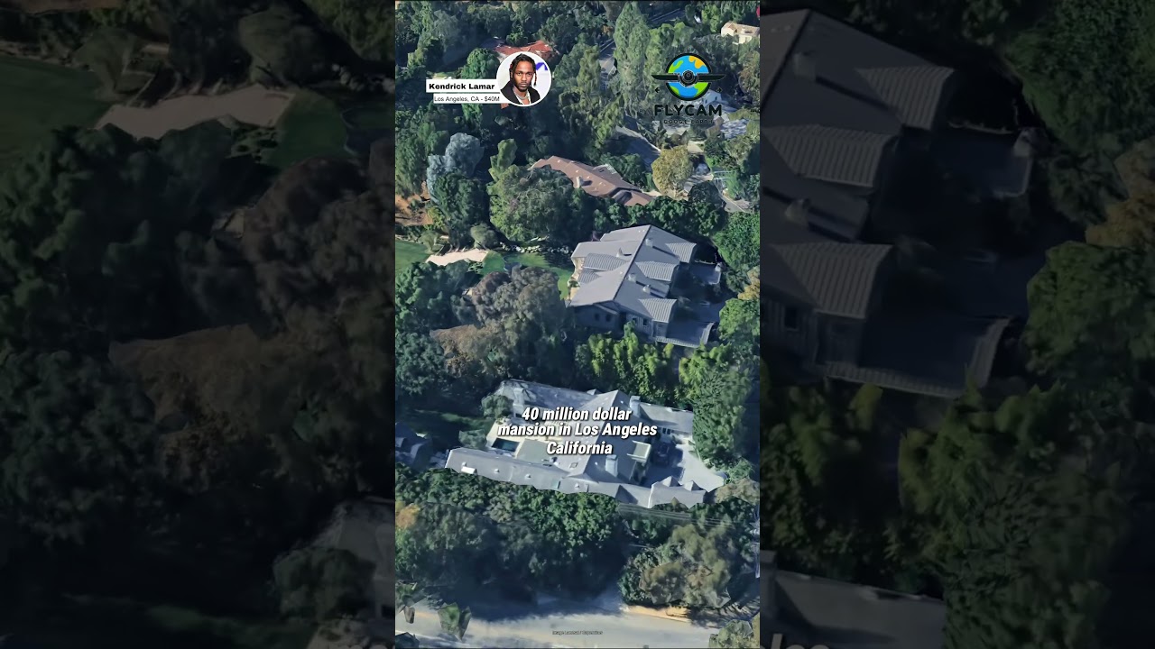 Rapper Kendrick Lamar's $40 million home in Los Angeles