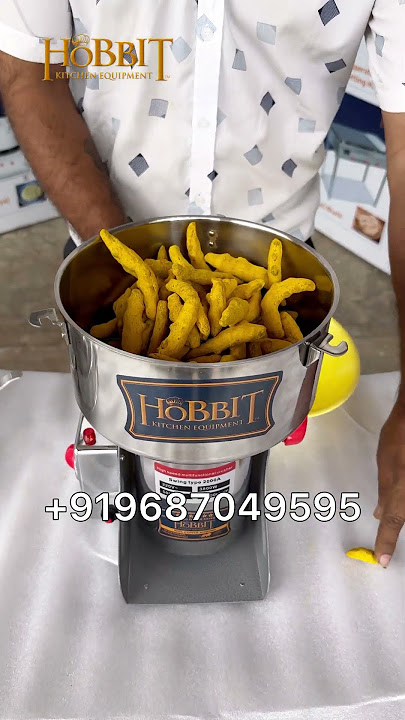 Dry Masala Grinder Machine | Turmeric Powder Machine | Chilli Grinding Machine