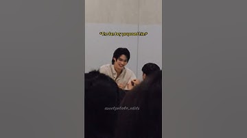 The way he got so shy 🤣❤️ #winmetawin #funny #shorts #fans #bts #cute #fansign #gmmtv #fyp #love #yt