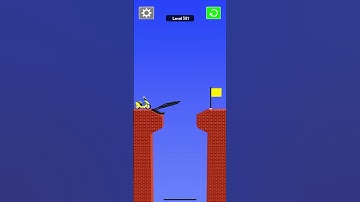 Draw Bridge Lavel 381😎wait for end #shorts #shortvideo #shortsvideo #end #games #bridge #gaming