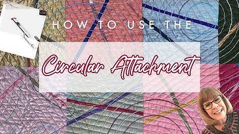 Alex Anderson LIVE - The Circular Attachment for Quilting