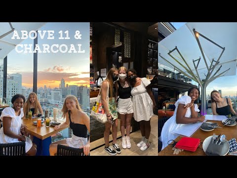 VLOG: above 11 & dinner at charcoal