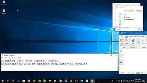 RPA DEMO   Bank Reconciliation with Ms Excel and Oracle EBS   UiPath tool